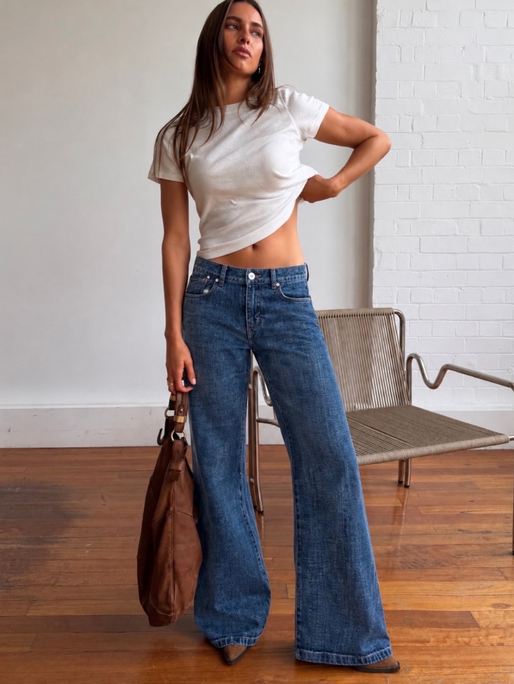 LONDONJEAN Women's Blue Straight Leg Jeans Size 0